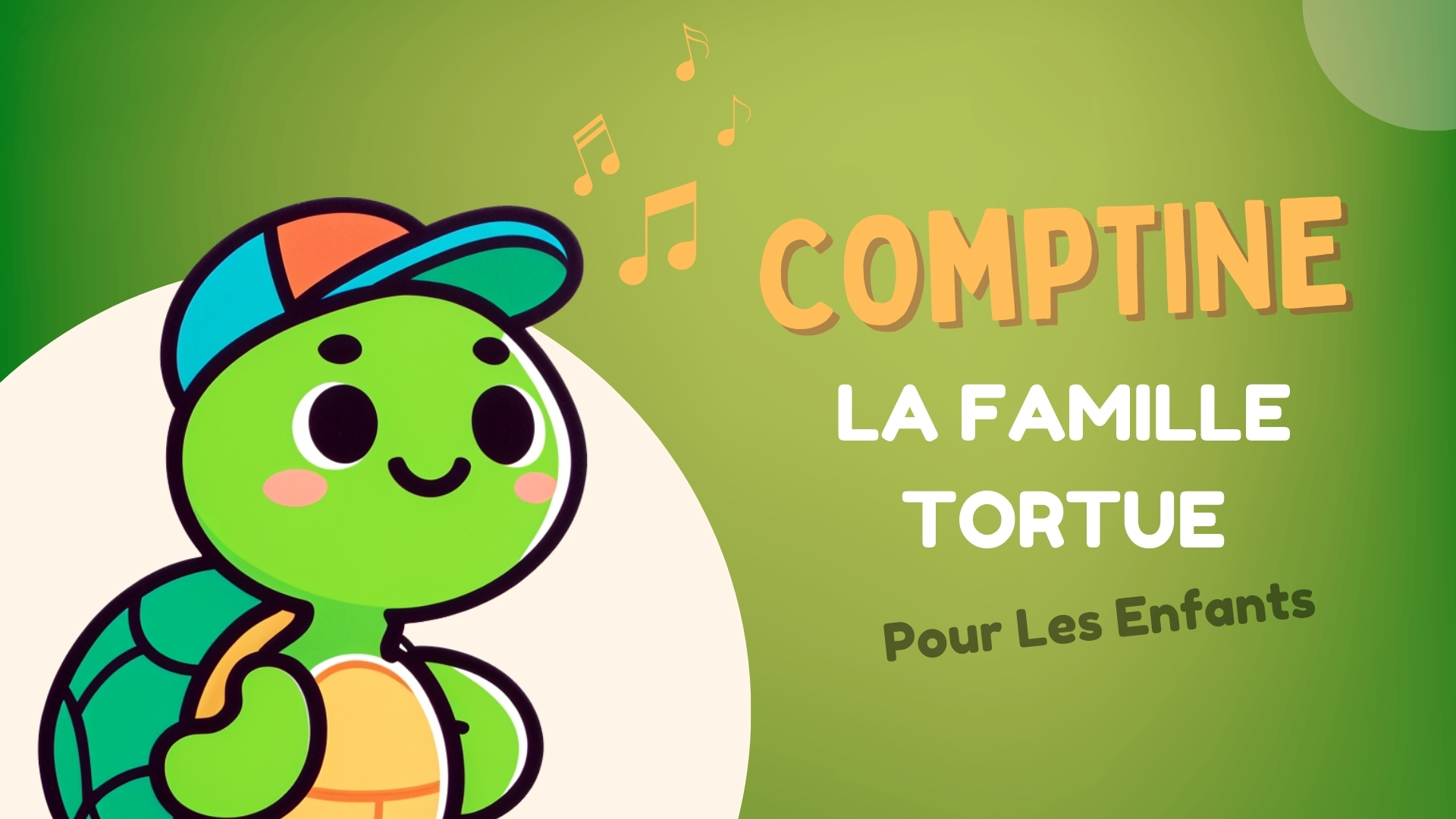 La Famille Tortue – Comptine pour Enfants en Vidéo 🎥🐢🎶